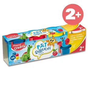 Modelliermasse Maped Creativ 4 Farben, 120 g